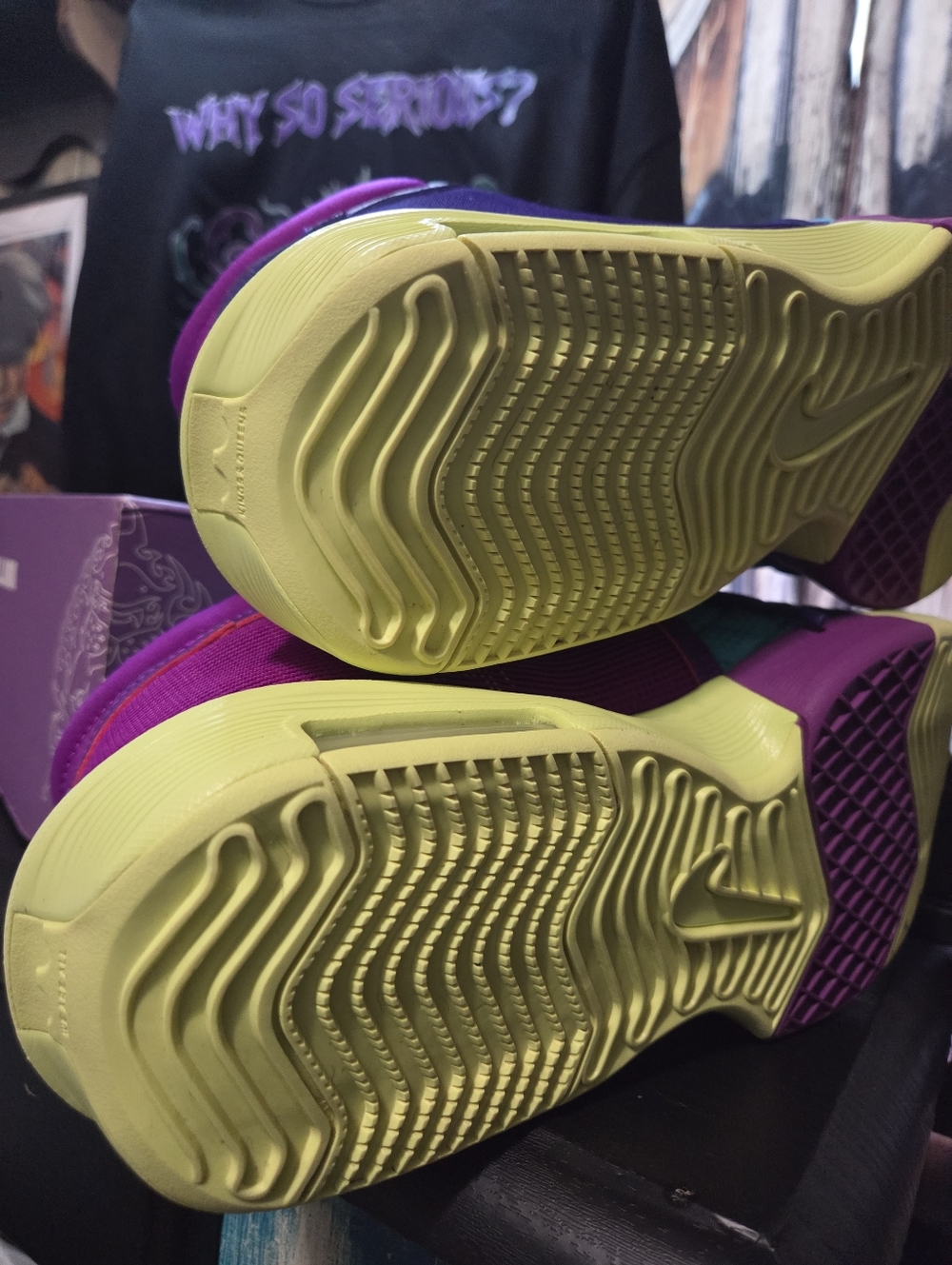 Nike LeBron Witness 8 VIII Basketball Shoes - Field Purple/Teal - Men’s 11.5 - Picture 6 of 13